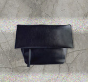 Flap Leather Tote Bag
