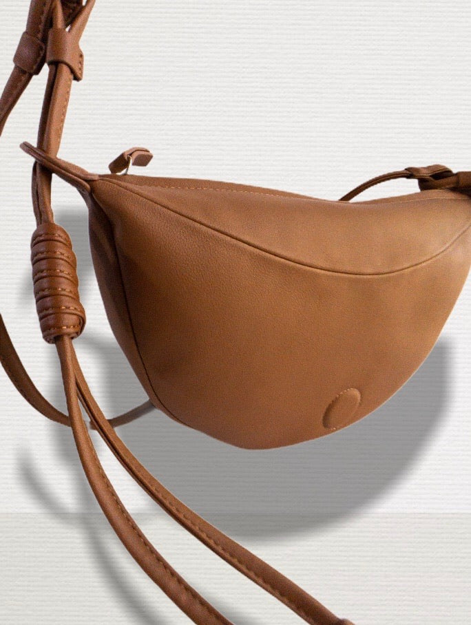 Crescent Leather Bag