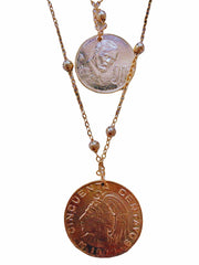 Olympia Coin Necklace