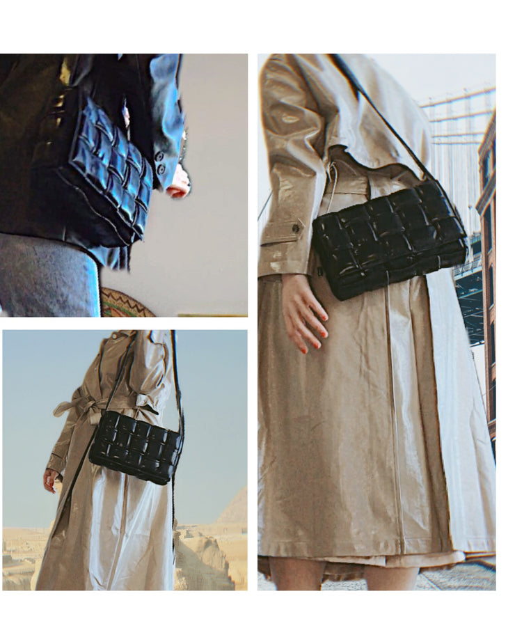 PRE-ORDER Cross Body Puffy Leather Bag