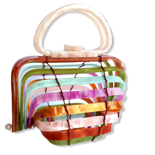 Rainbow Acrylic Foldable Bag