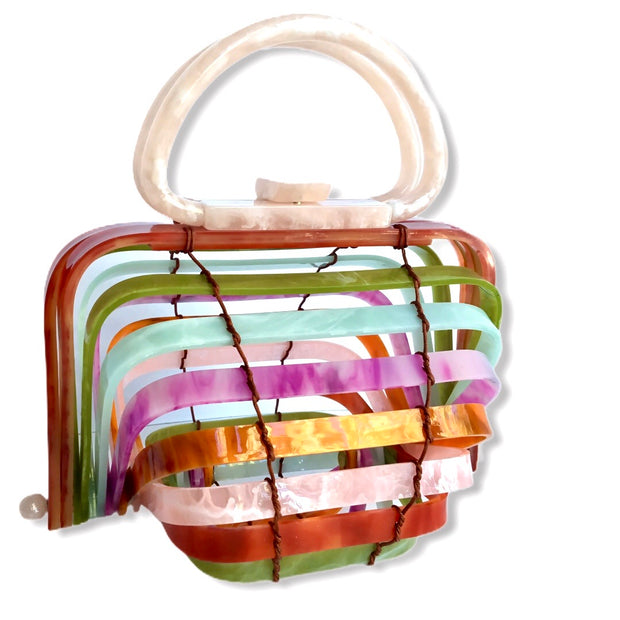 Rainbow Acrylic Foldable Bag