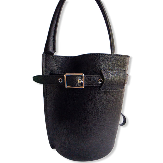 Leather Bucket Bag