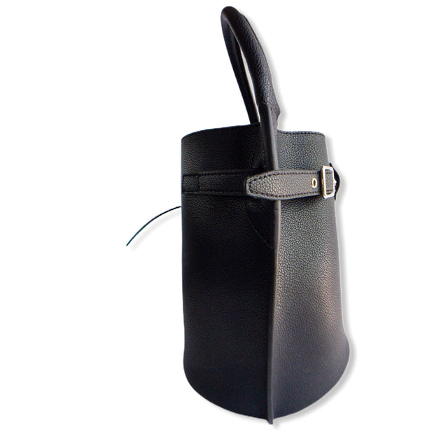 Leather Bucket Bag