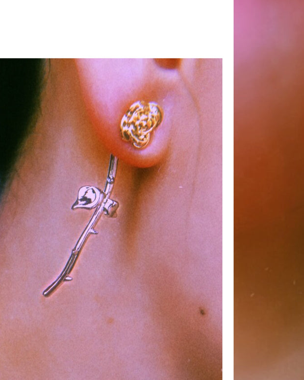 The Rose And The Thorn Earrings