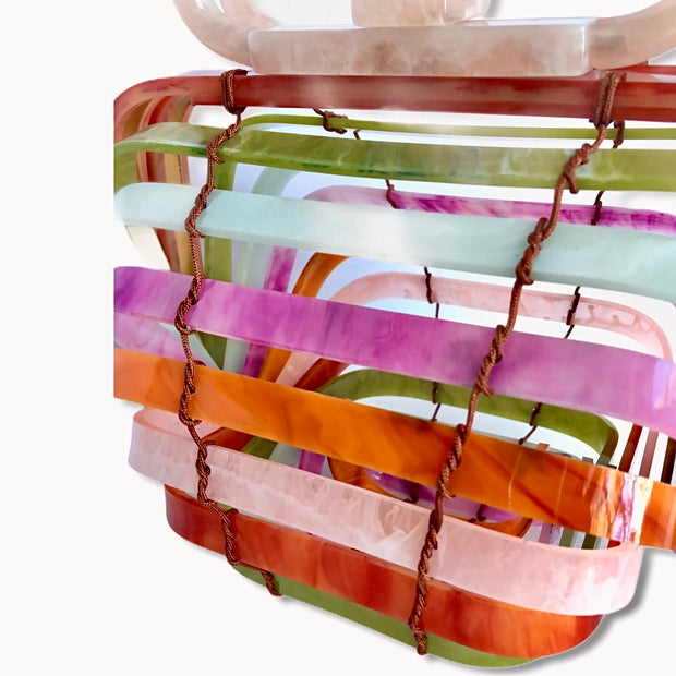 Rainbow Acrylic Foldable Bag