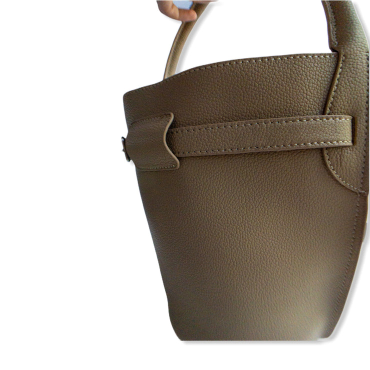 Leather Bucket Bag