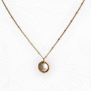 PRE-ORDER Gold Baroque Pearl Pendant Necklace