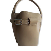 Leather Bucket Bag