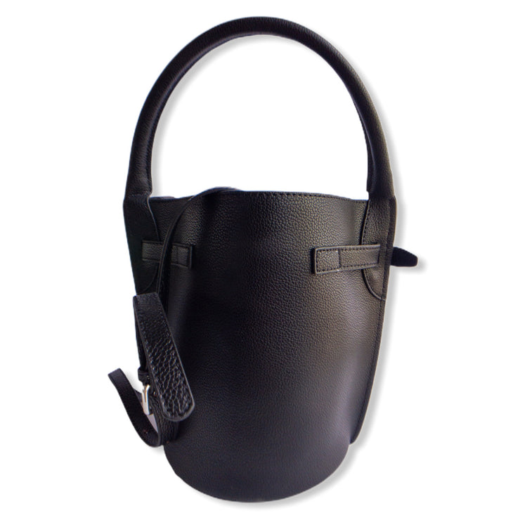 Leather Bucket Bag