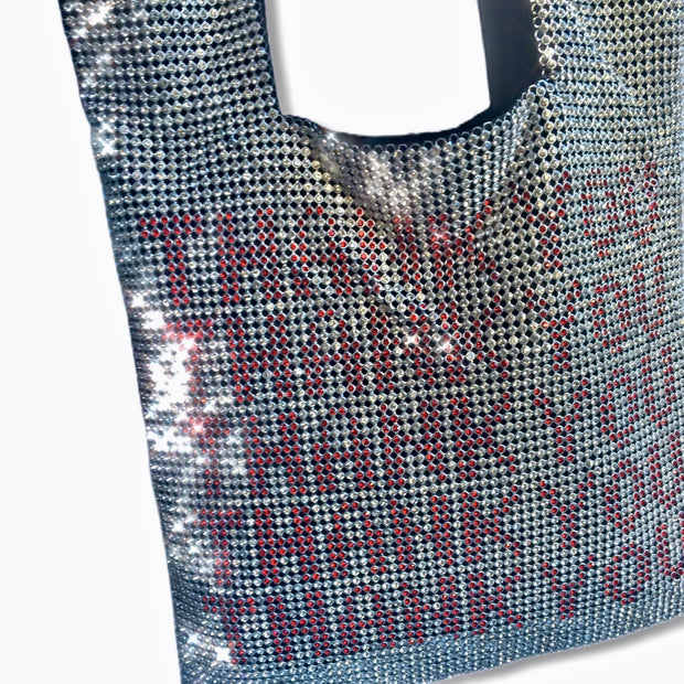 Rhinestone Small Shopper