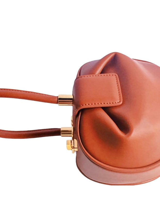 Small Leather Bag With Top Handle