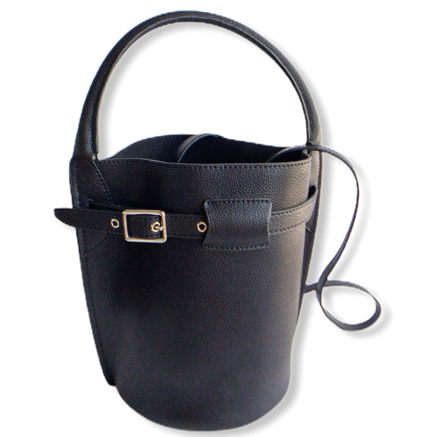 Leather Bucket Bag