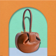 Small Leather Bag With Top Handle