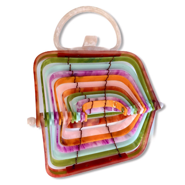 Rainbow Acrylic Foldable Bag