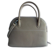 Shell Shape Leather Tote (Medium)