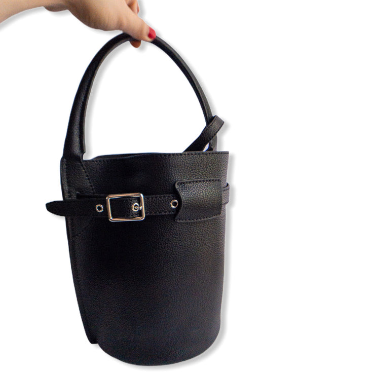 Leather Bucket Bag