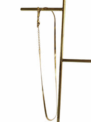 Staple Gold Snake Chain Necklace