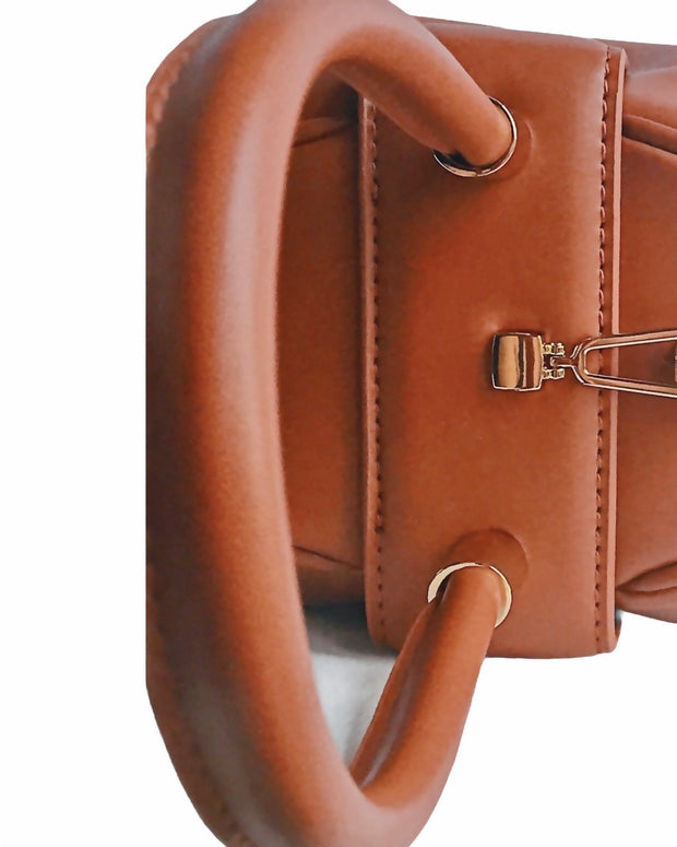 Small Leather Bag With Top Handle