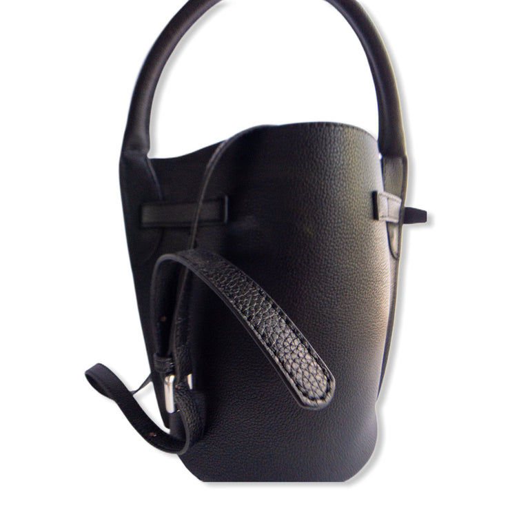 Leather Bucket Bag