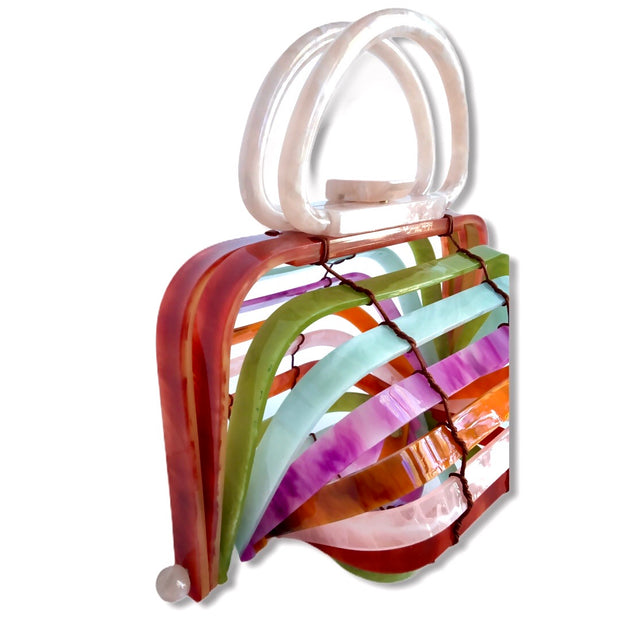 Rainbow Acrylic Foldable Bag