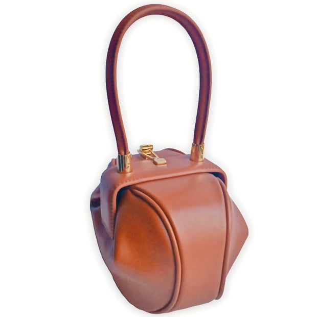 Small Leather Bag With Top Handle