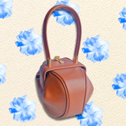 Small Leather Bag With Top Handle