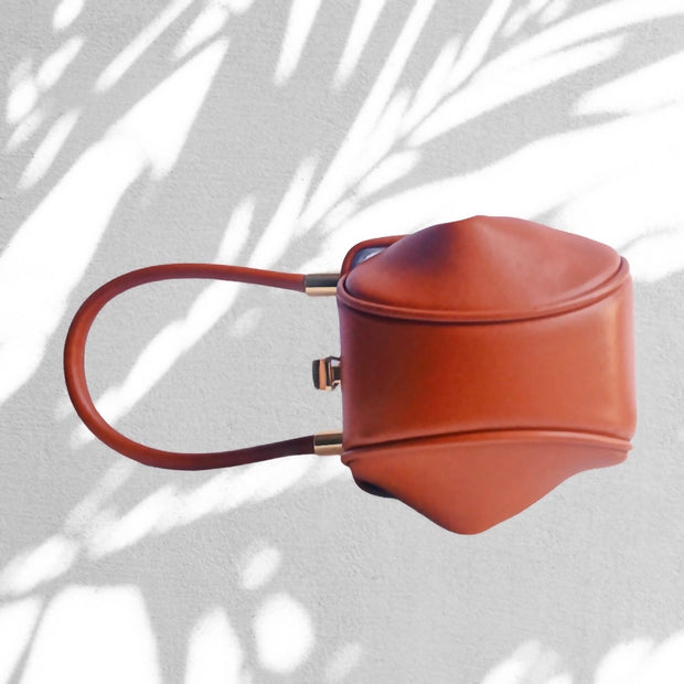 Small Leather Bag With Top Handle