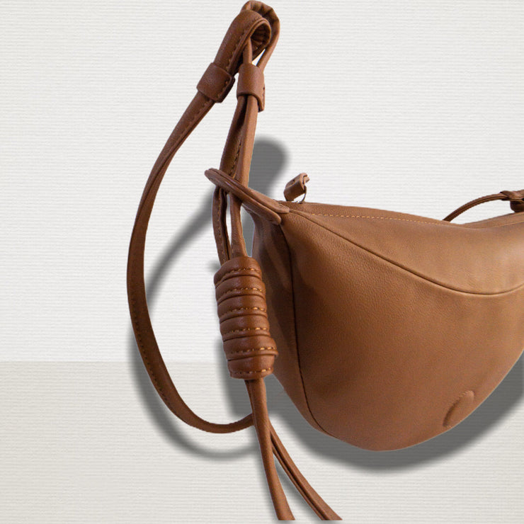 Crescent Leather Bag