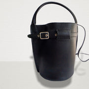 Leather Bucket Bag