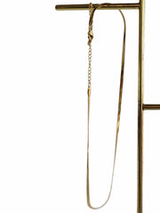 Staple Gold Snake Chain Necklace
